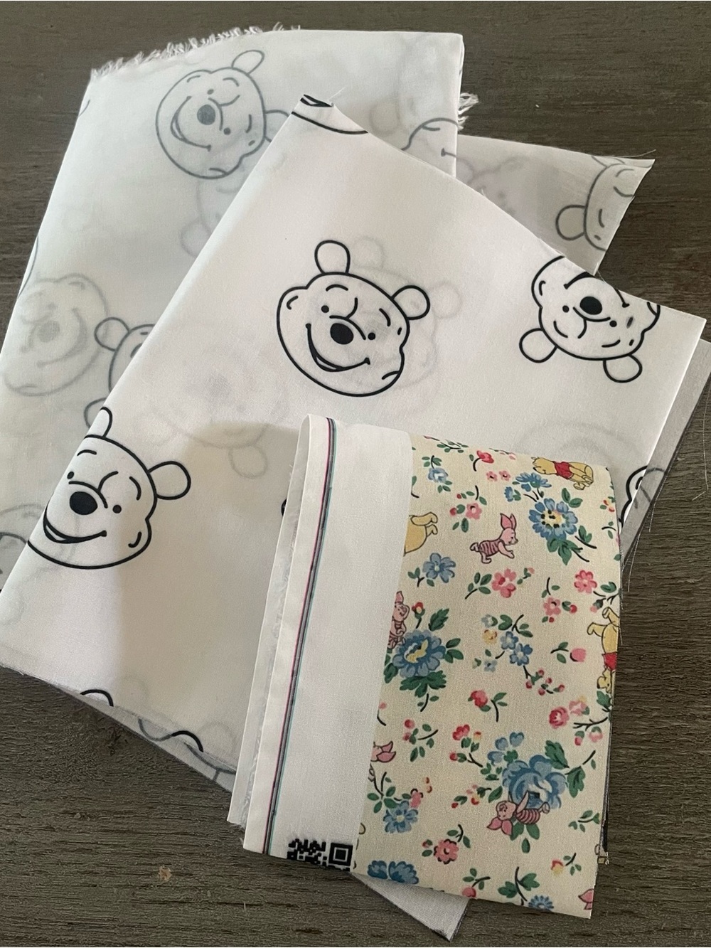 Winnie the Pooh Scrap Fabric Bundle